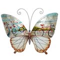 Eco Style Home Eangee Home Design esh173 Wall Butterfly with Bicycles m2059